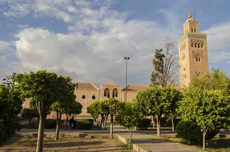 98 - Marruecos - Marrakech - mezquita de la Koutubia